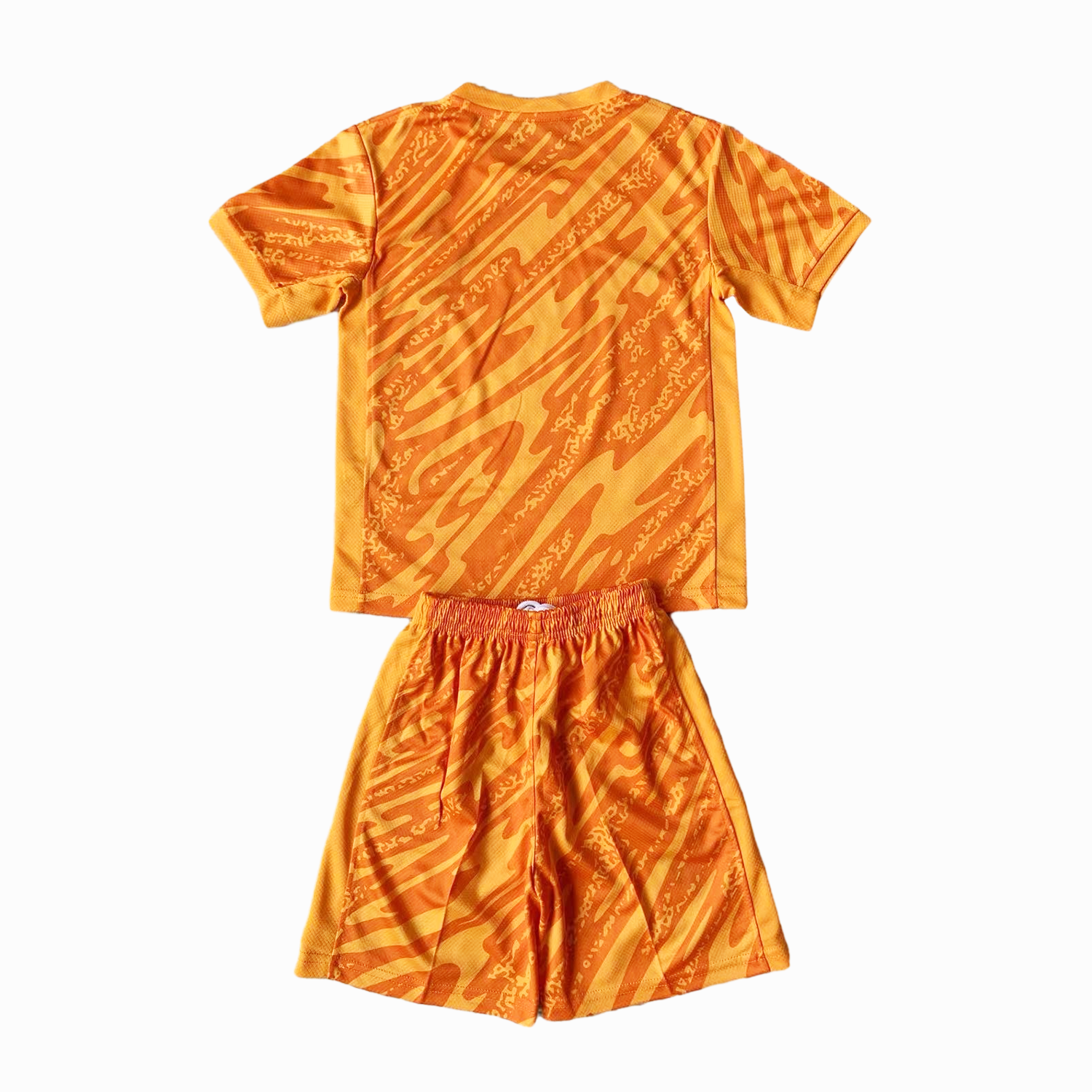 France 2024 Goalkeeper Kids Kit - Orange - Unitedfutballjersey