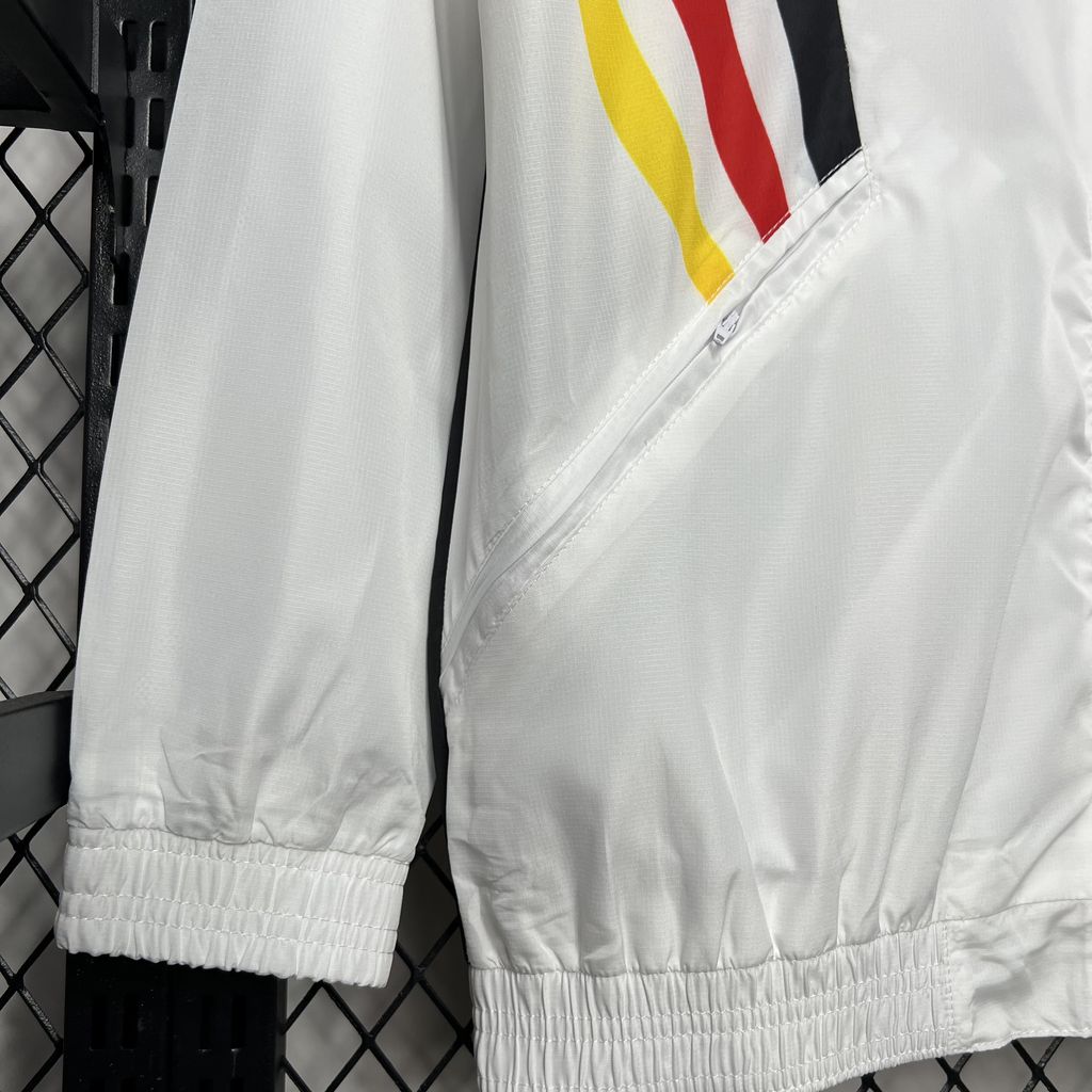 Germany 2024 White Windbreaker - Player Version - Unitedfutballjersey