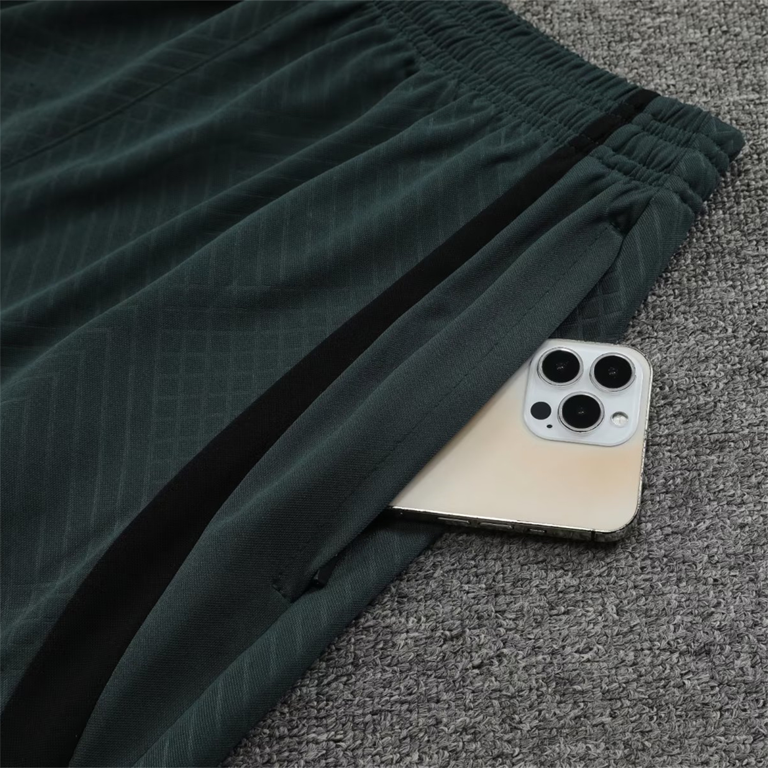 B.A.R.S.A 23-24 Dark Green Player Training Vest Set - Unitedfutballjersey