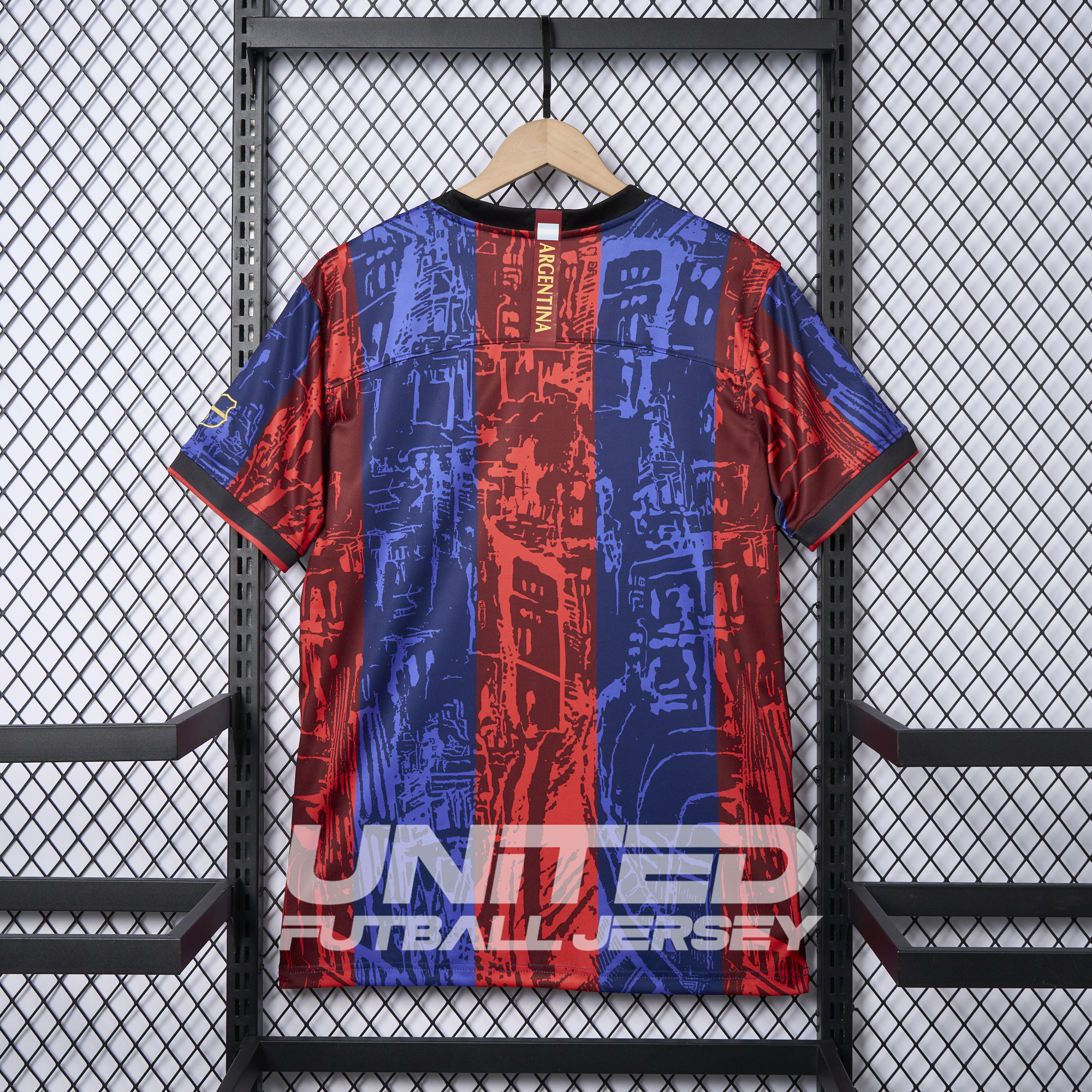 B.A.R.S.A 2024-25 COMMA Messi Jersey - Fans Version - Unitedfutballjersey