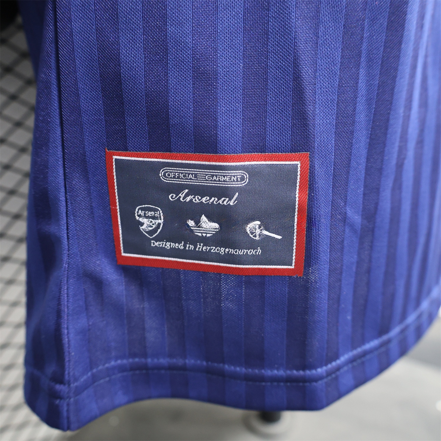 Arsenal 24-25 Blue Icon Retro Jersey - Player Version - Unitedfutballjersey