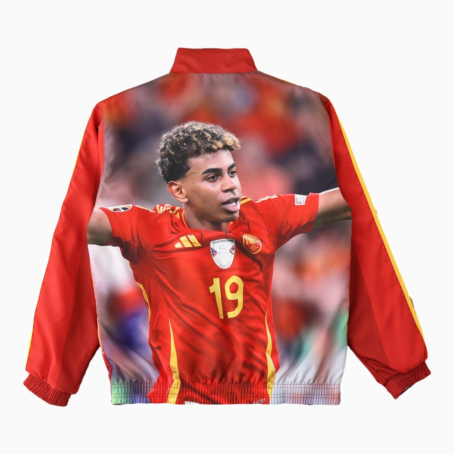 Spain 24-25 Red Double Sided Reversible Windbreaker - 2024 EURO Championship - Unitedfutballjersey