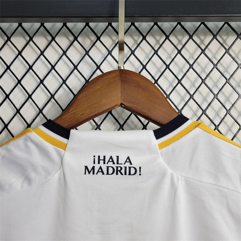 Real Madrid 23/24 Home Kids Kit - Unitedfutballjersey