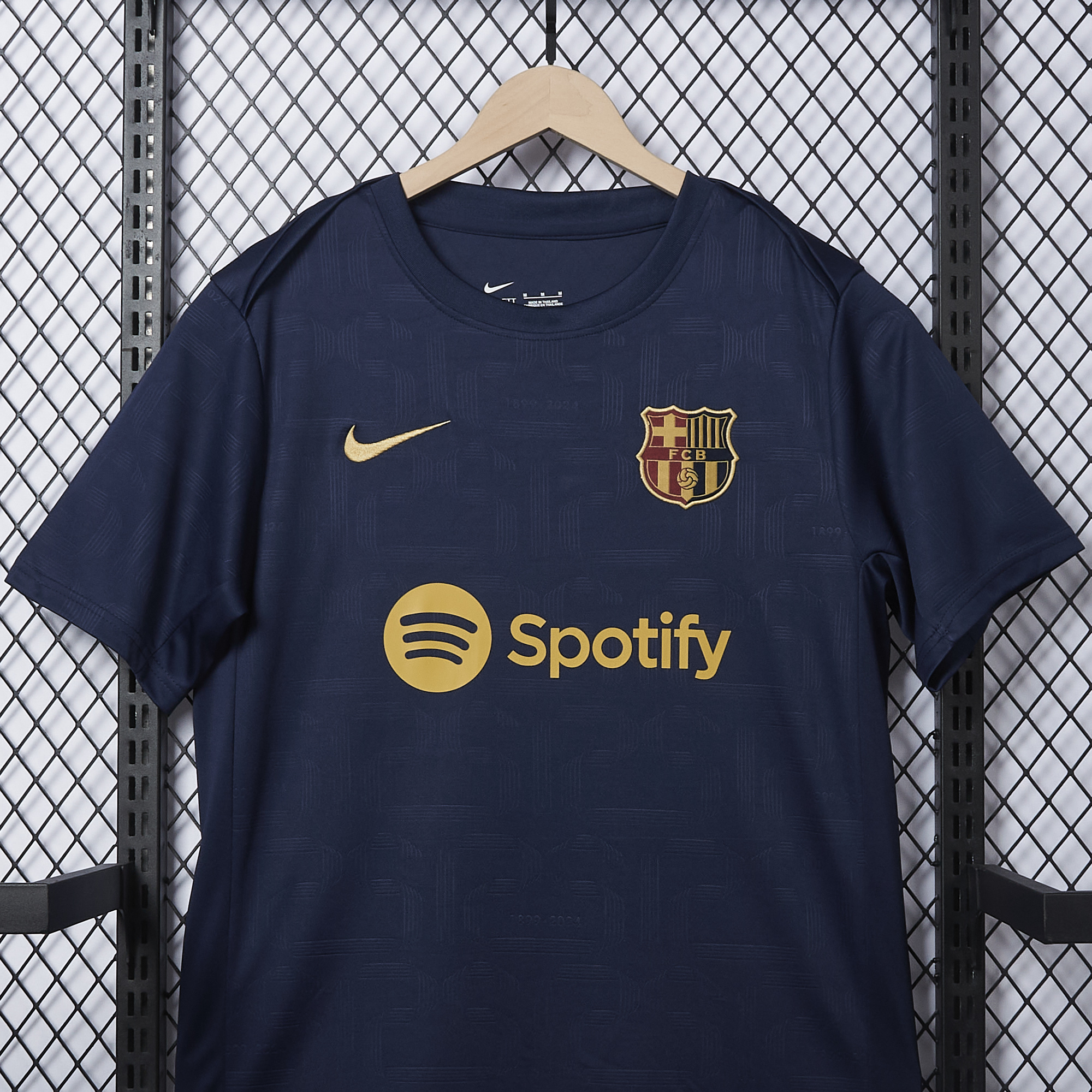 Barcelona 24-25 Navy Blue 125th Anniversary Pre-match Jersey - Fans Version - Unitedfutballjersey