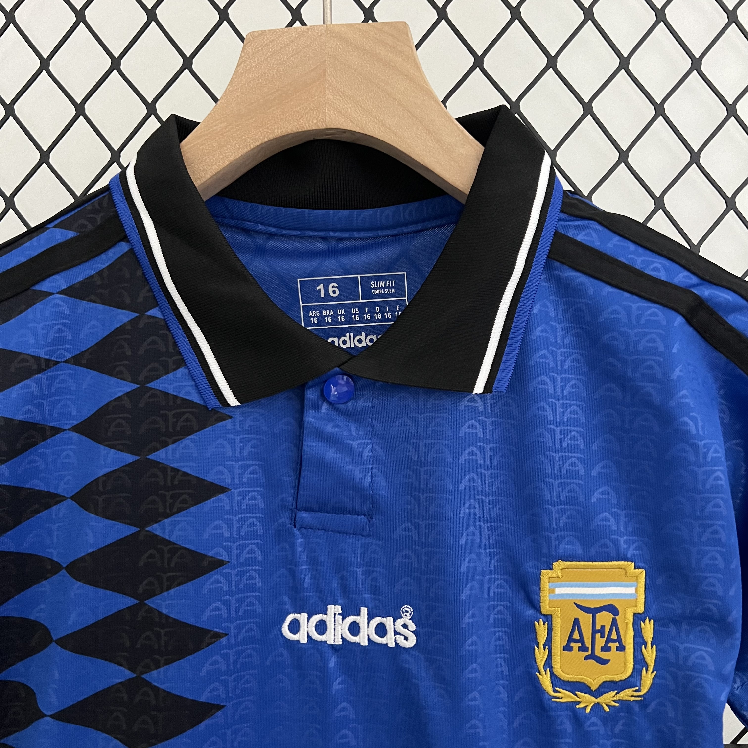 Retro Argentina 1994 Away Stadium Kids Kit - Unitedfutballjersey