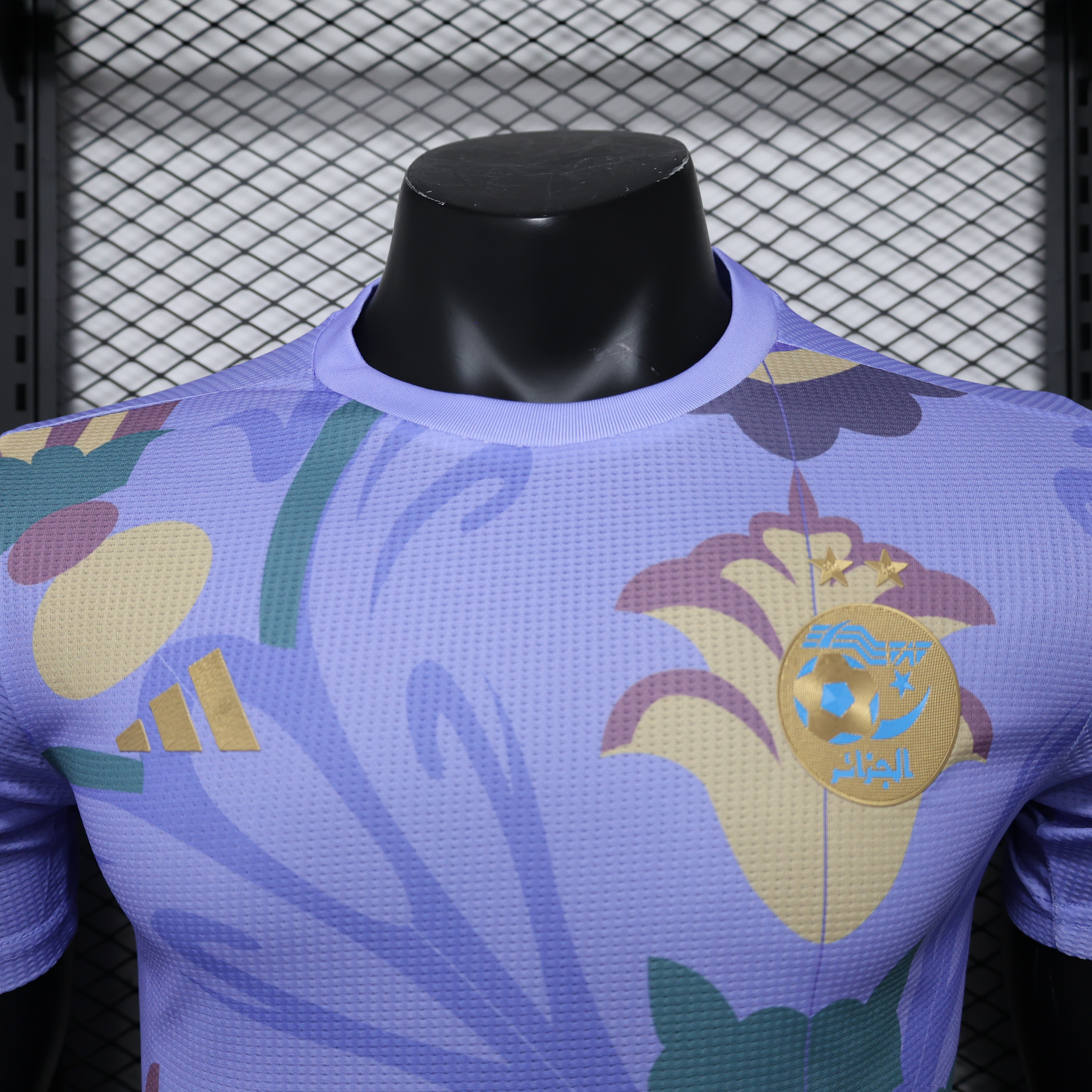 Algeria 23-24 Purple Jersey - Player Version - Unitedfutballjersey