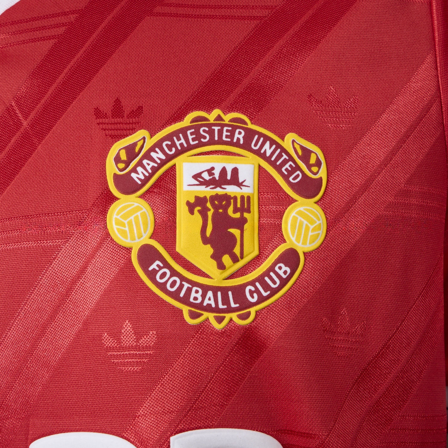 Manchester United Retro 1986-88 Home Remake Jersey - Player Version - Unitedfutballjersey