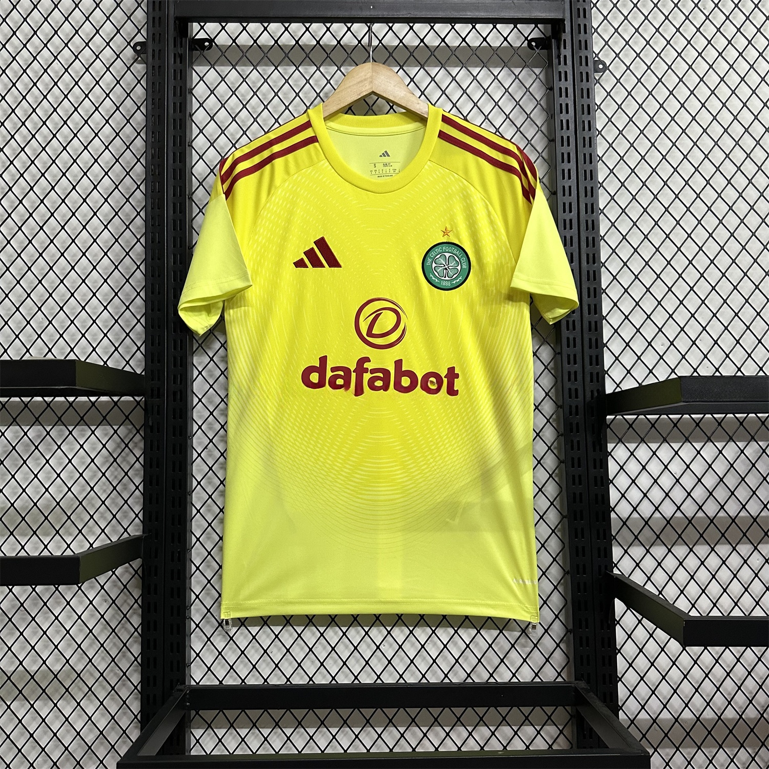 Celtic 25-26 Light Yellow Goalkeeper Jersey - Fans Version - Unitedfutballjersey