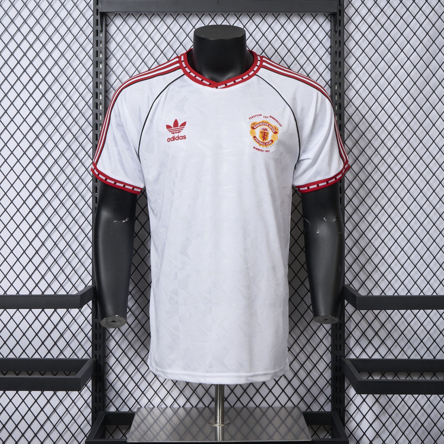 Retro Manchester United 1991 Third Remake Jersey - European Cup Winners' Cup Winners - Player Version - Unitedfutballjersey