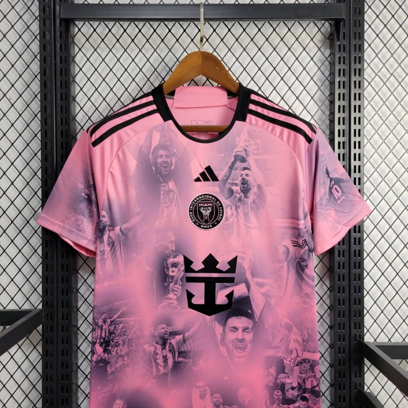 INT M.A.M X M-E-.S-S-I 2024 Special Edition Jersey - Fans Version - Unitedfutballjersey