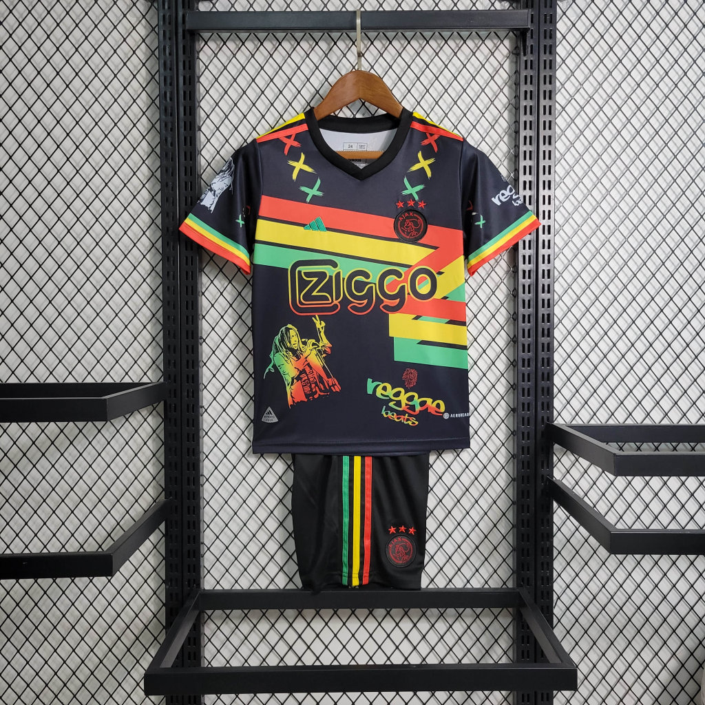 Ajax x B-O-B Marly 23-24 Special Edition Kids Kit - Unitedfutballjersey