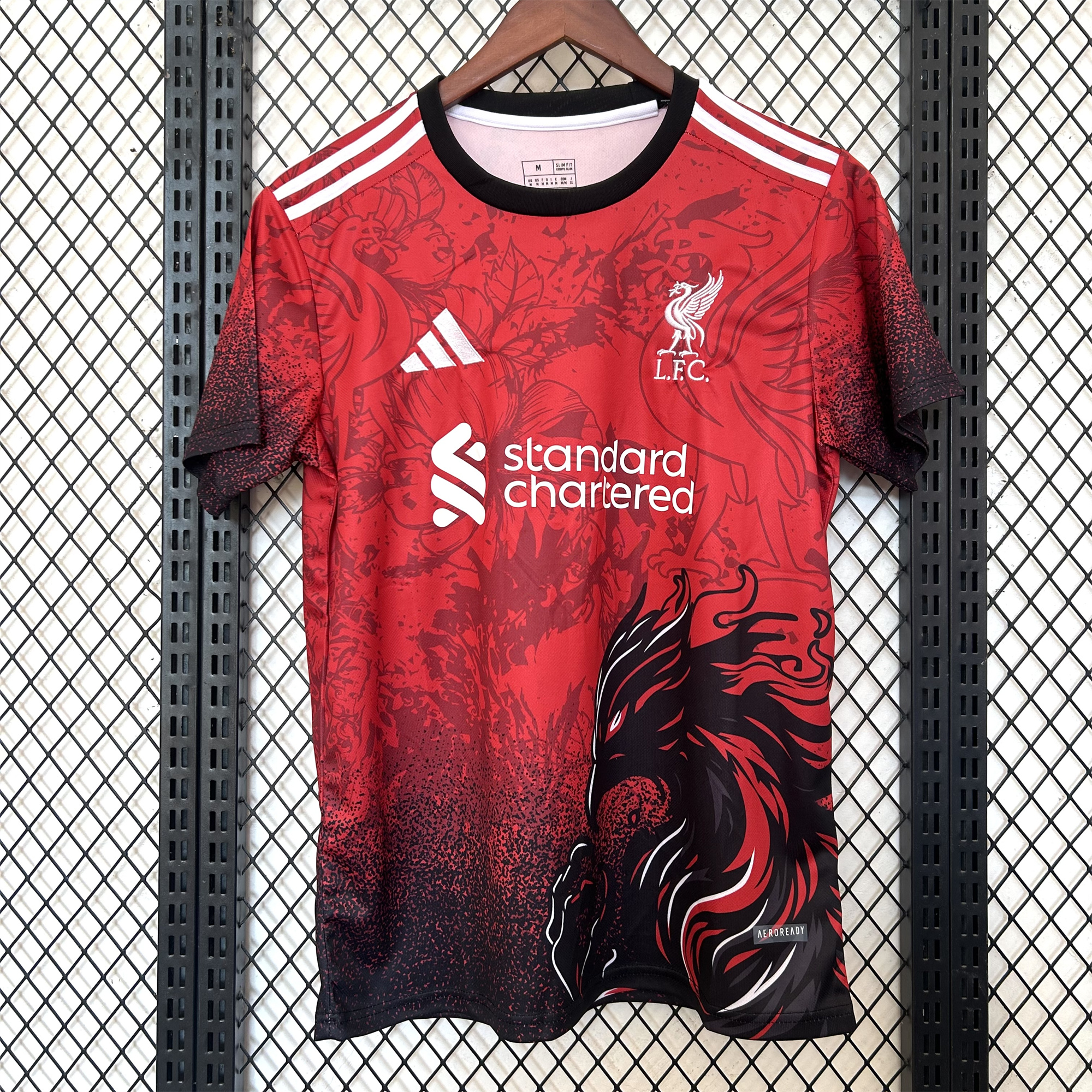 Liver.pool 24-25 Red Fire Phoenix Special Edition Jersey - Fans Version - Unitedfutballjersey