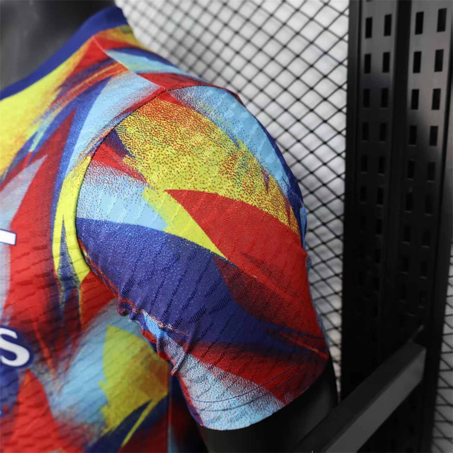 Arsenal 25-26 Colorful Flame Graffiti Pre-match Training Jersey - Player Version - Unitedfutballjersey