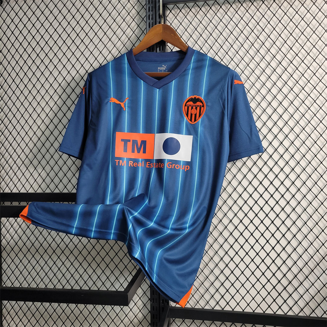 Valencia 23-24 Away Stadium Jersey - Fans Version - Unitedfutballjersey