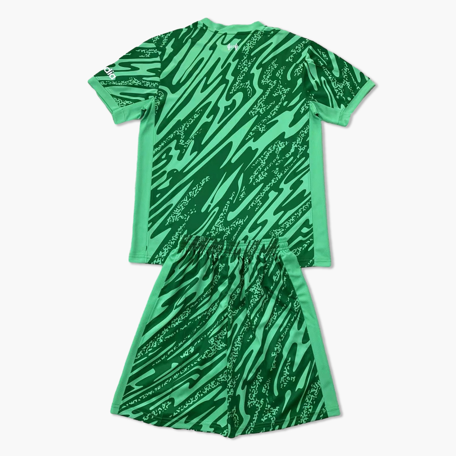 Liver.pool 24-25 Fruit Green Goalkeeper Kids Kit - Unitedfutballjersey