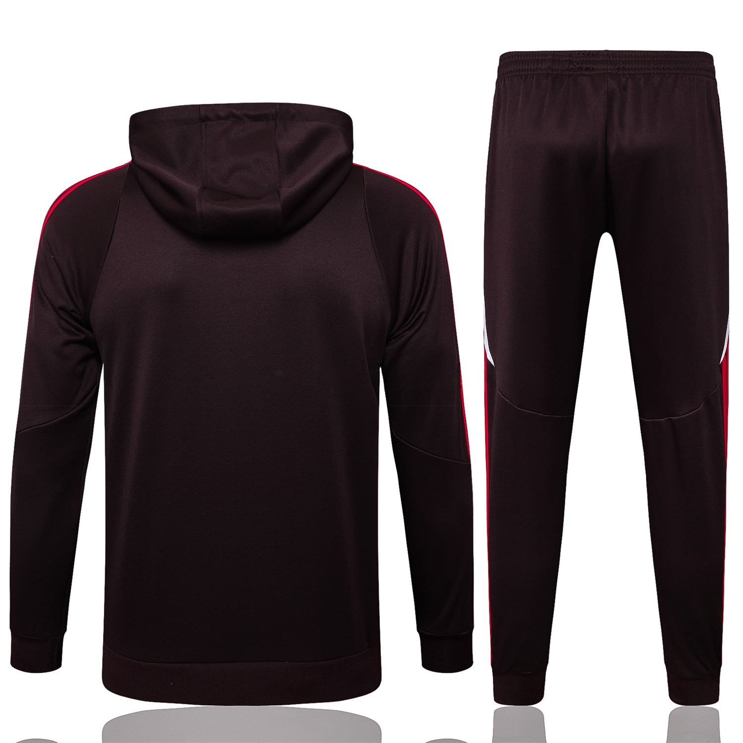 Bayern Munich 24-25 Long Sleeve Training Set - Dark Red - Unitedfutballjersey