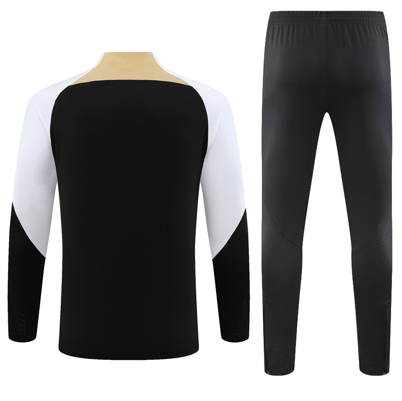 Che 23-24 Long Sleeve Training Set -Black - Unitedfutballjersey