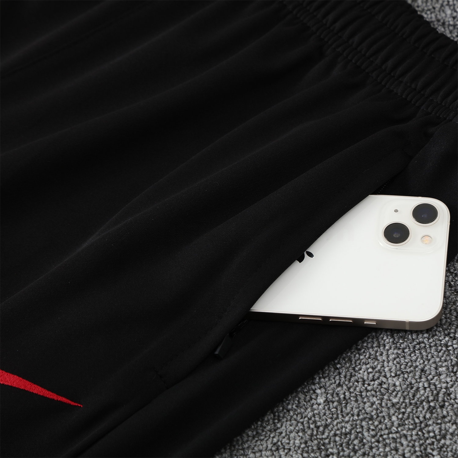 Liver.pool 25-26 POLO Short-Sleeve Training Set - Black Top and Pants - Unitedfutballjersey