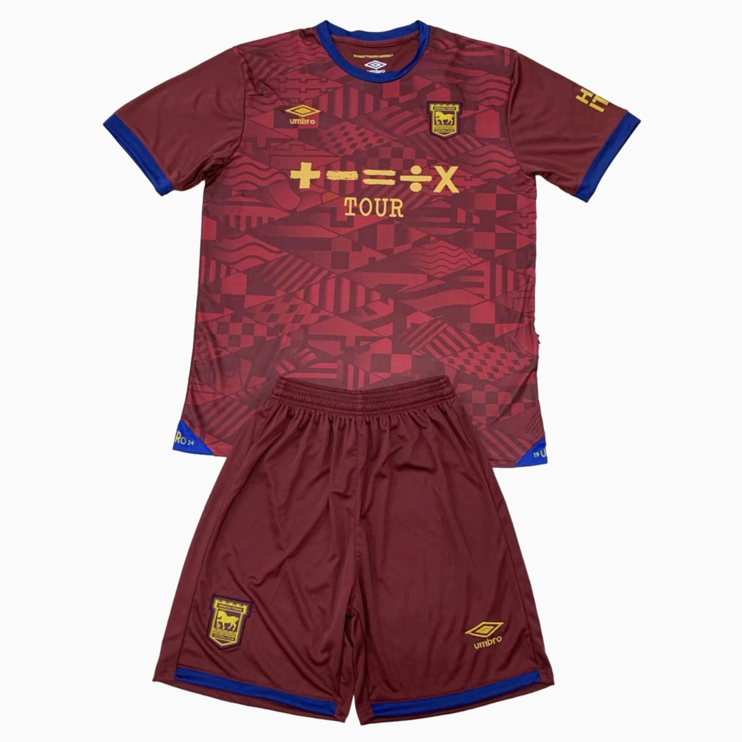 Ipswich Town 24-25 Away Men's Adult Jersey Set - Fans Version - Unitedfutballjersey