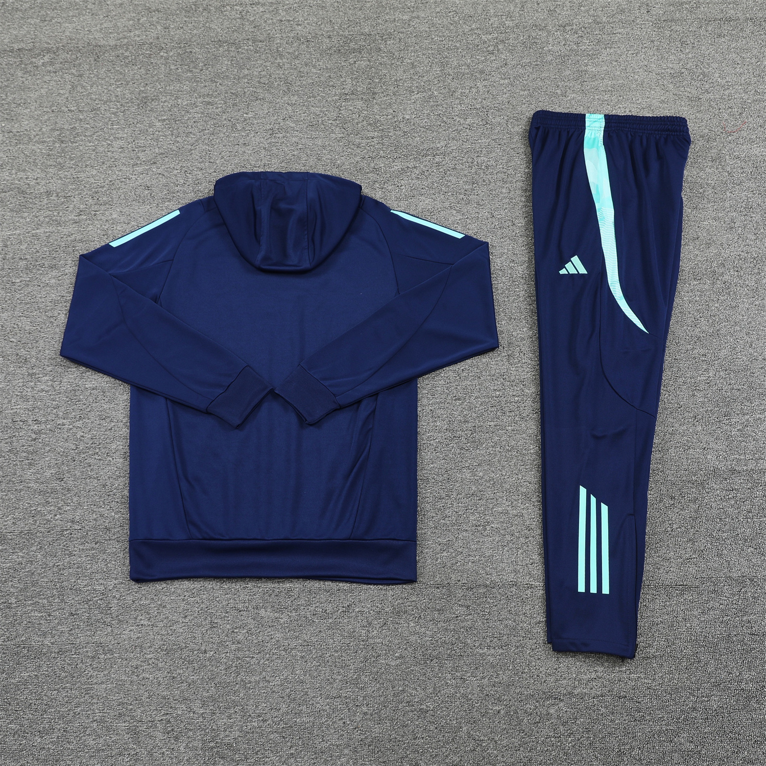 Arsenal 24-25 Training Hoodie Set - Royal Blue Hoodie and Pants - Unitedfutballjersey