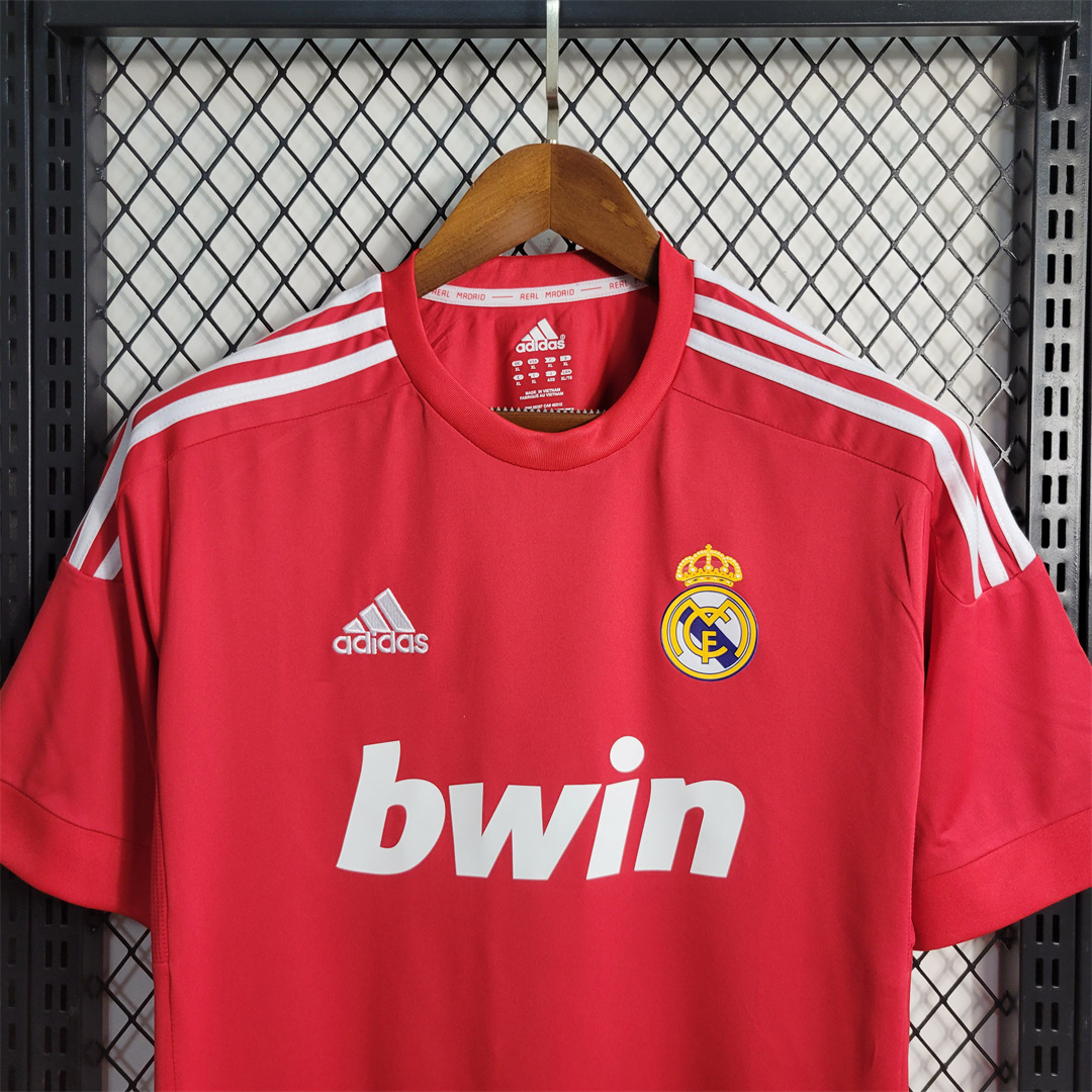 Real Madrid Retro 11-12 Third Red Jersey - Unitedfutballjersey