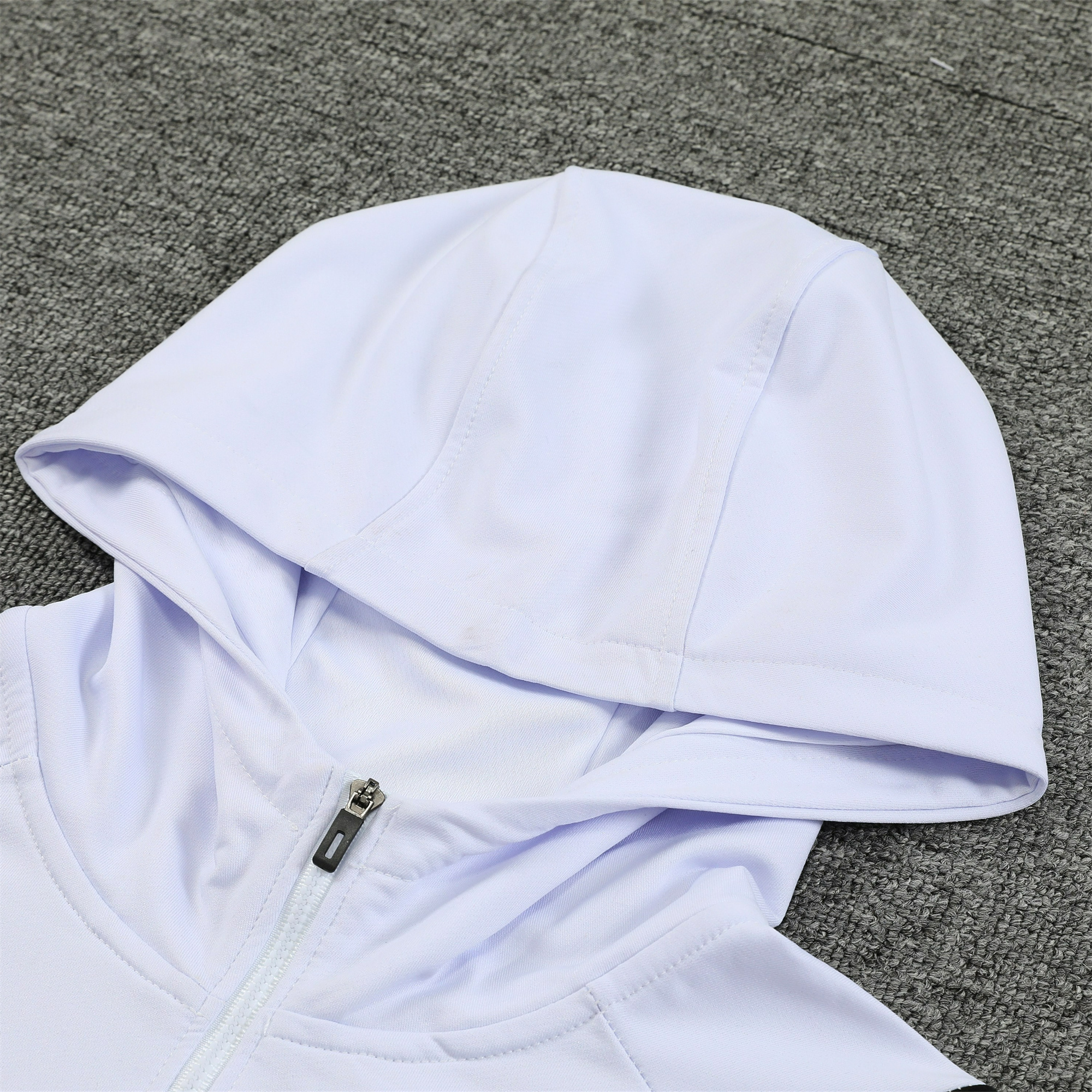 Manchester United 23-24 Men's Training Hoodie + Pants - White - Unitedfutballjersey