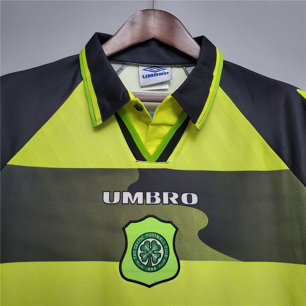 Retro Celtic 1996-97 Away Stadium Jersey - Unitedfutballjersey