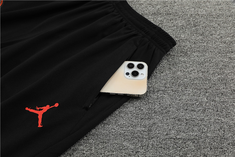 Paris Saint-Germain PSG 23-24 Long Sleeve Training Set - Yellow and Black - Unitedfutballjersey