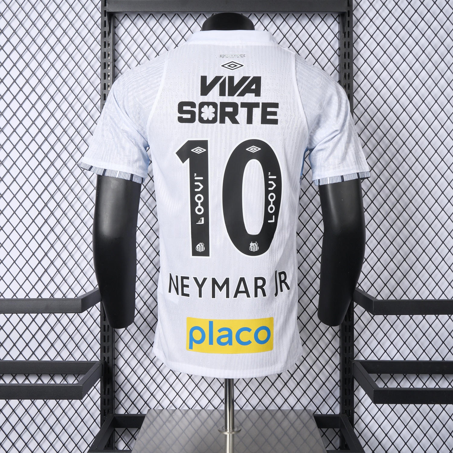 Santos 24-25 Home Jersey With Sponsors - Player Version - Unitedfutballjersey
