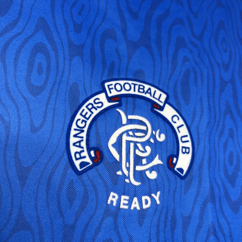 Retro Glasgow Rangers 1990-92 Home Stadium Jersey - Unitedfutballjersey