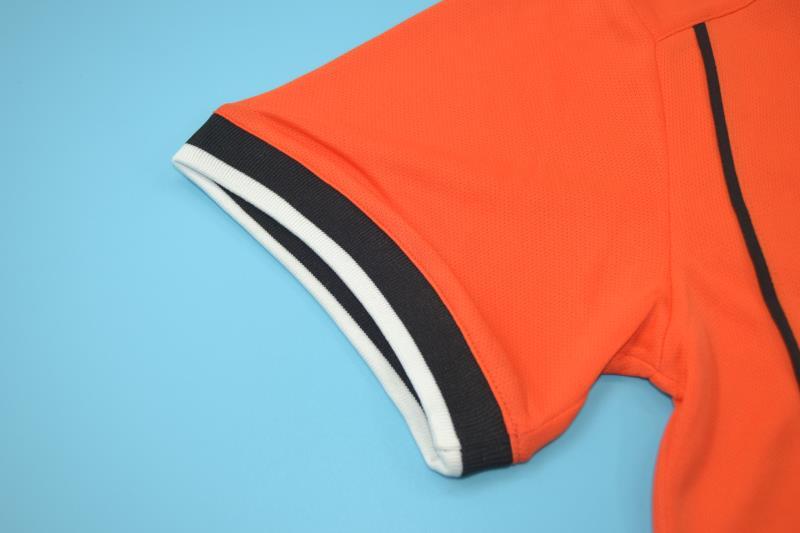 Retro Netherlands 1998 Home Stadium Jersey - Unitedfutballjersey