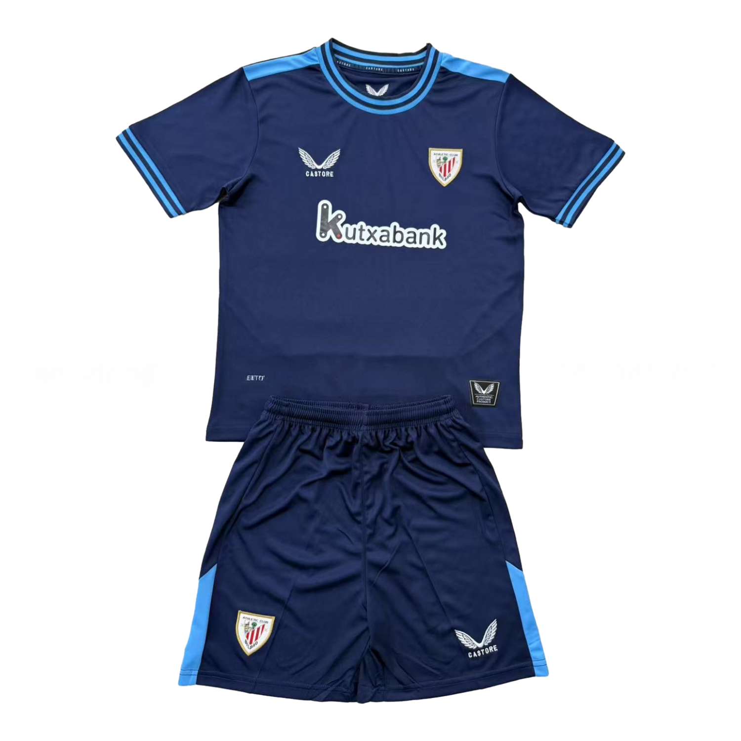 Athletic Bilbao 25-26 Away Men's Adult Jersey Set - Fans Version - Unitedfutballjersey