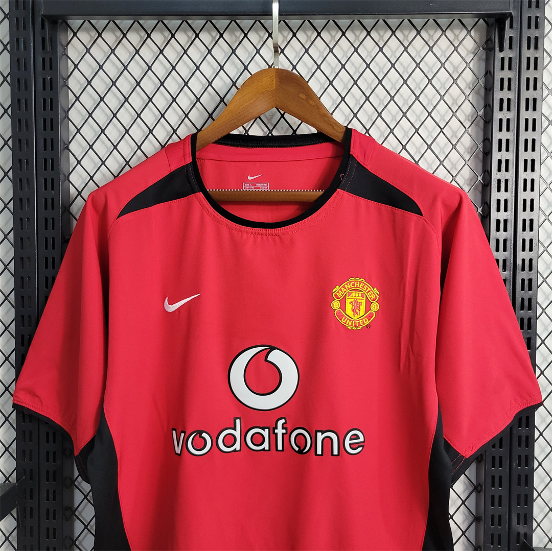 Manchester United Retro 02-04 Home Jersey - Unitedfutballjersey