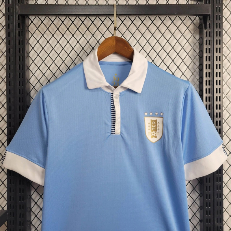 Uruguay 2024 Home Stadium Jersey - Fans Version - Unitedfutballjersey