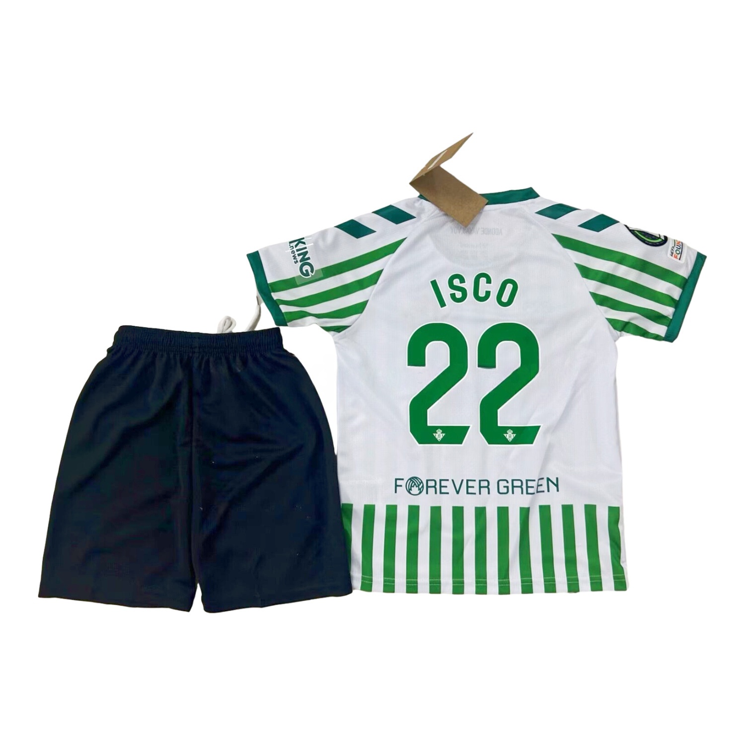 Real Betis 2025 Conference League Final Special Kids Kit - Unitedfutballjersey