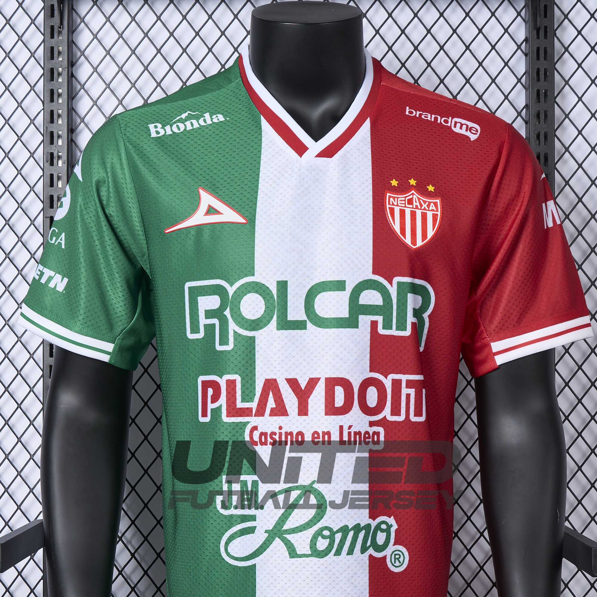 Club Necaxa 24-25 Cup Jersey - Player Version - Unitedfutballjersey