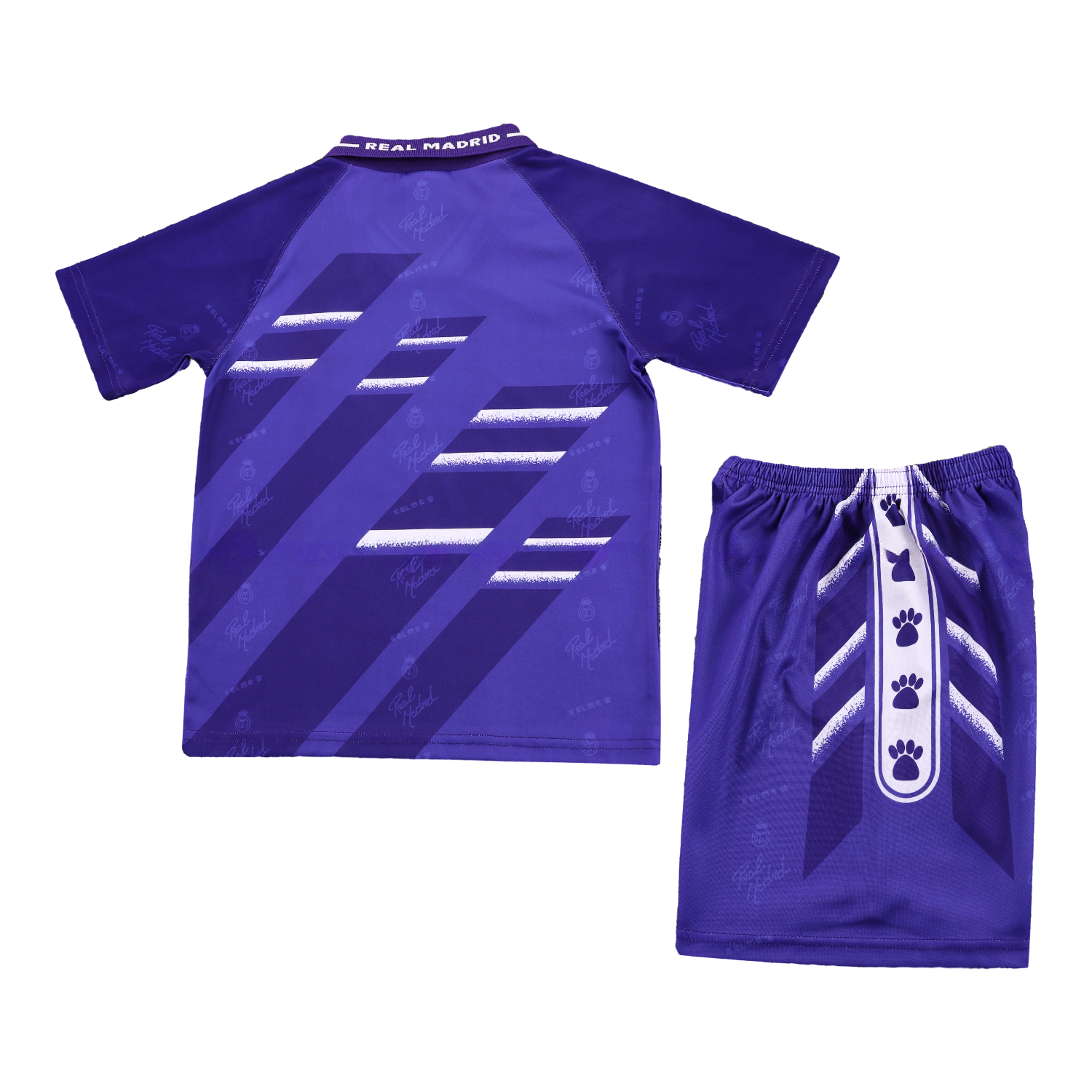 Retro Real Madrid 1994-96 Away Kids Kit - Unitedfutballjersey