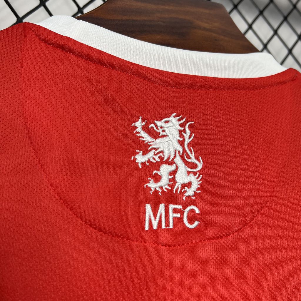 Middlesbrough 24-25 Home Stadium Jersey - Fans Version - Unitedfutballjersey
