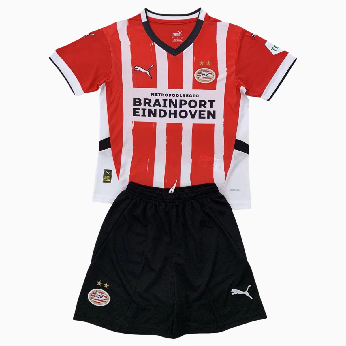 PSV Eindhoven 24-25 Home Kids Kit - Unitedfutballjersey