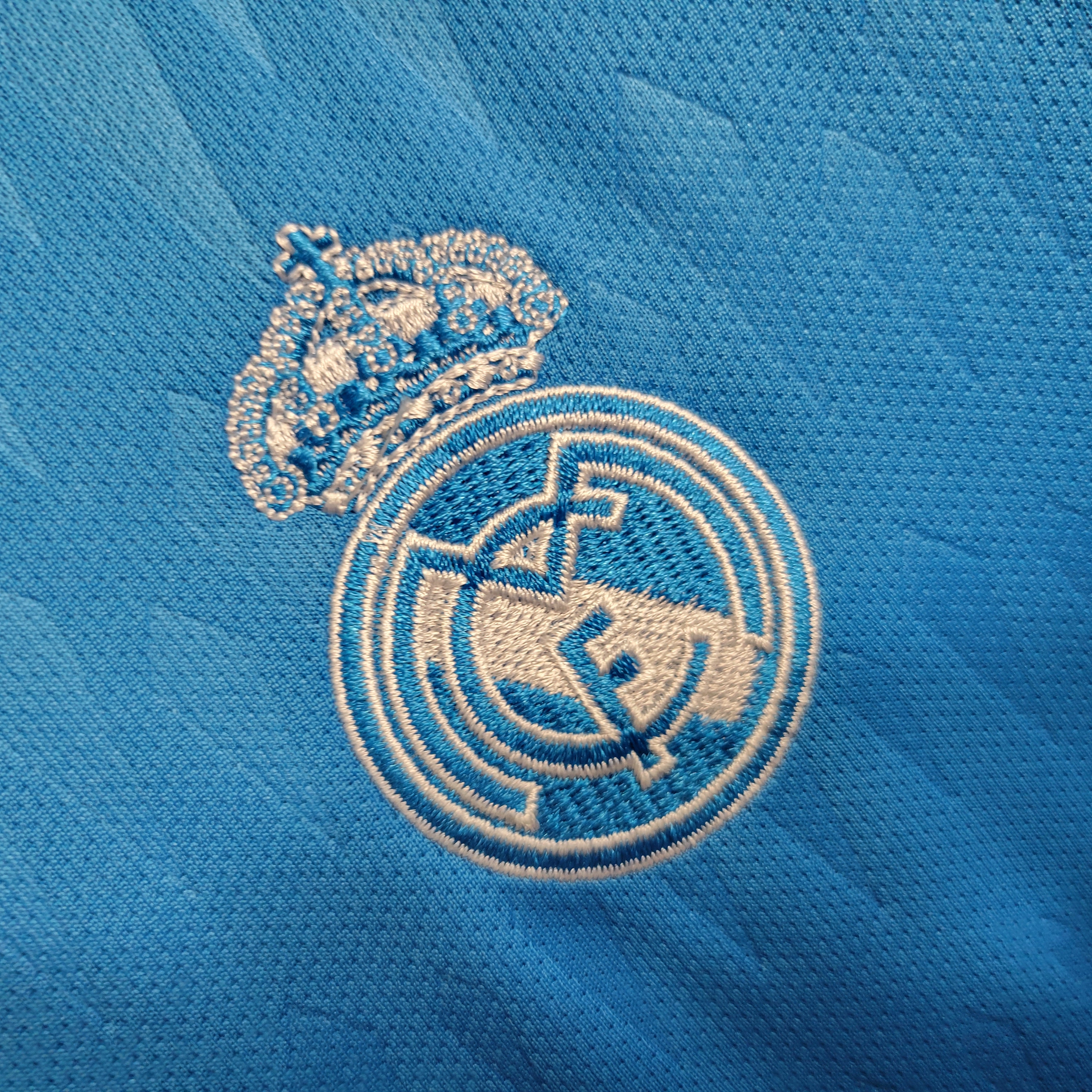 Real Madrid 23-24 Blue Goalkeeper Kids Kit - Unitedfutballjersey