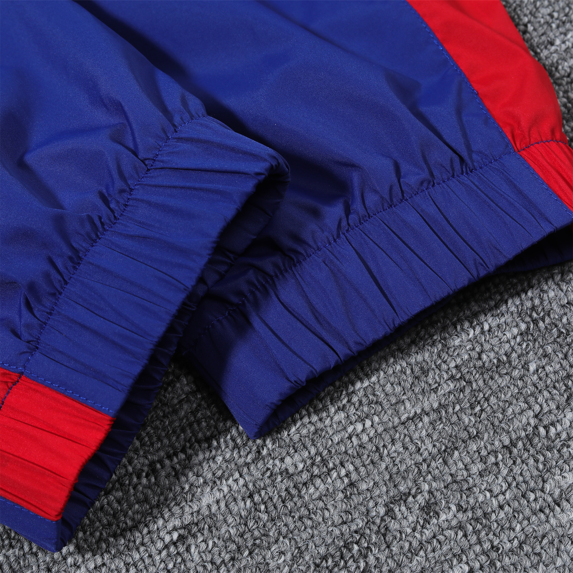 France 2024 National Team Anthem Blue Hooded Windbreaker - Player Version - Unitedfutballjersey