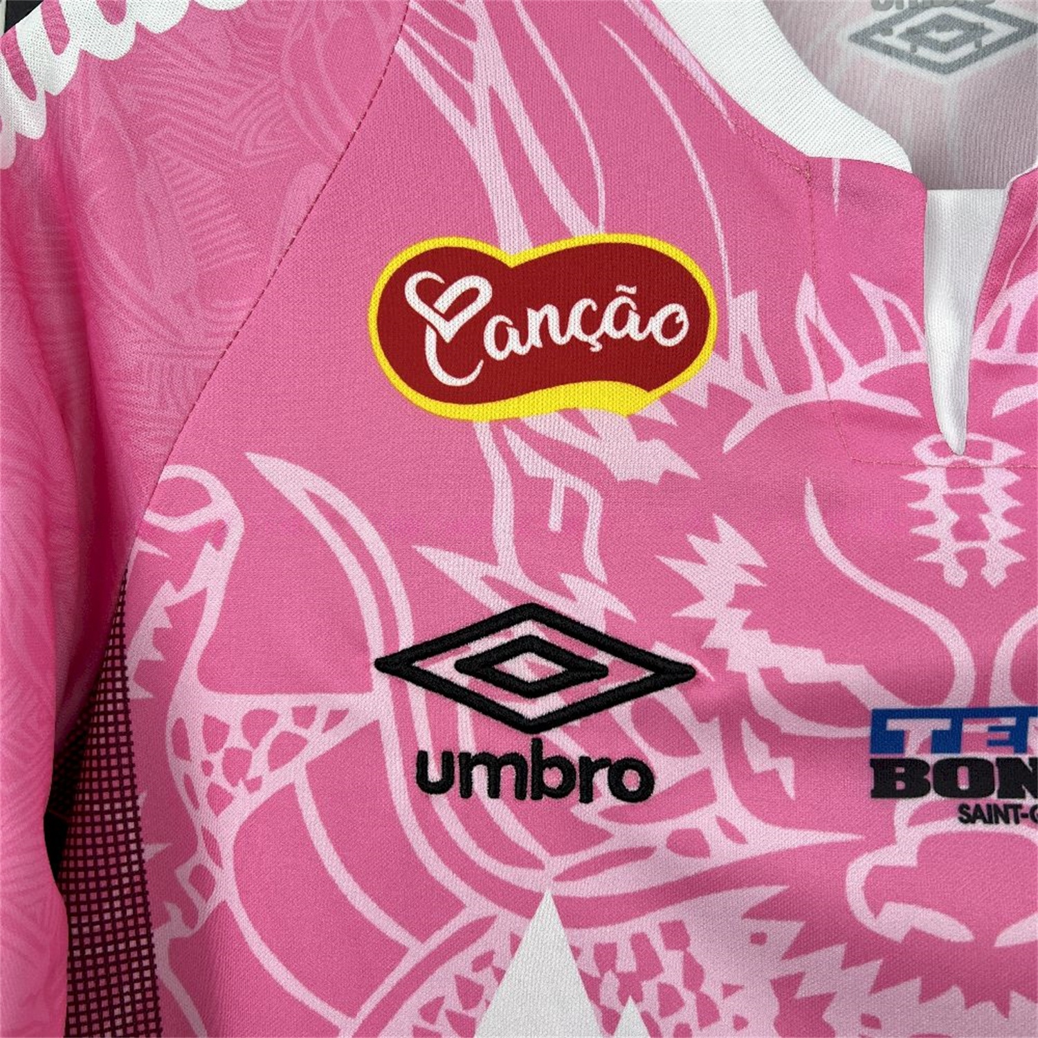 Santos 25-26 Pink Special Jersey with Sponsors - Fans Version - Unitedfutballjersey
