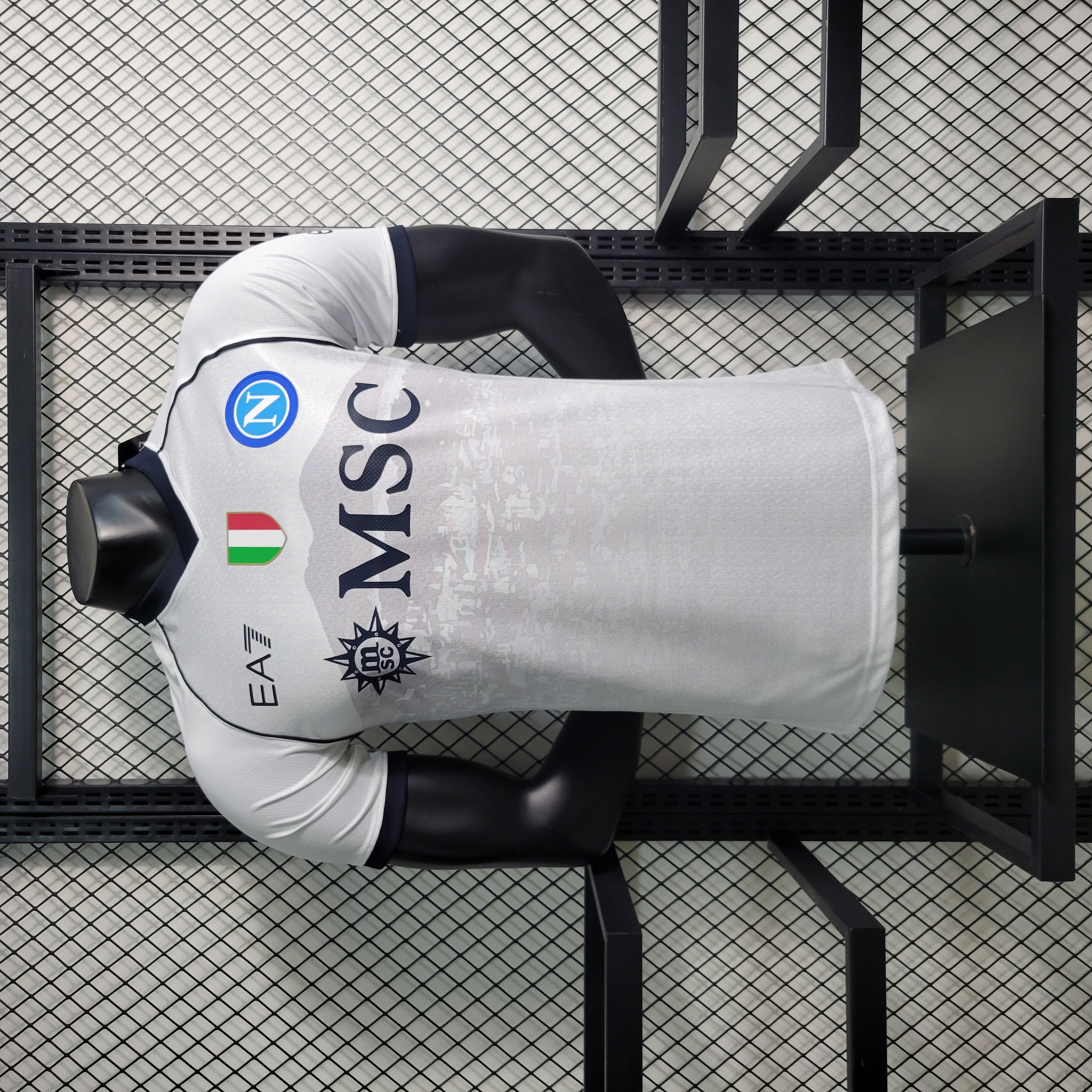 Napoli 23-24 Away White Jersey - Player Version - Unitedfutballjersey