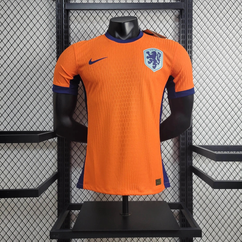 Netherlands 2024 Home Stadium Jersey - Player Version - Unitedfutballjersey