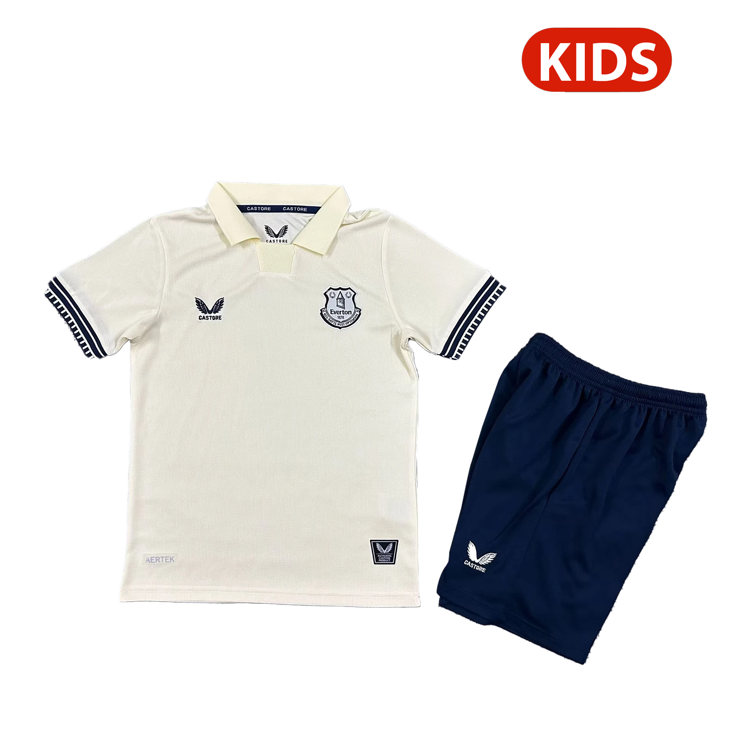 Everton 25-26 Away Kids Kit - Unitedfutballjersey