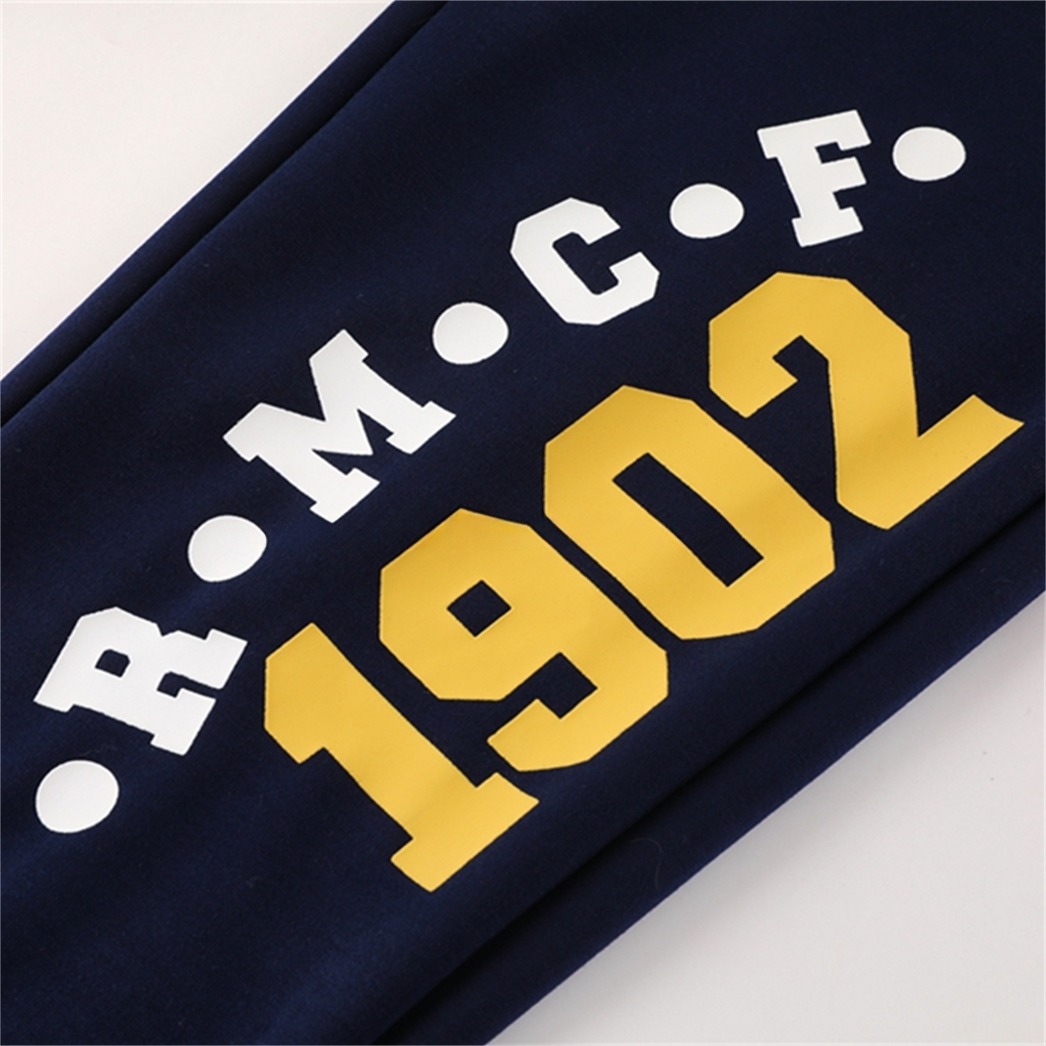 Real Madrid 25-26 Originals Varsity Hoodie Set - Deep Blue Hoodie and Pants - Unitedfutballjersey