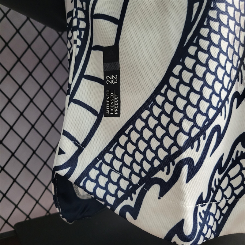 23/24 Real Madrid White Dragon Jersey - Player Version - Unitedfutballjersey