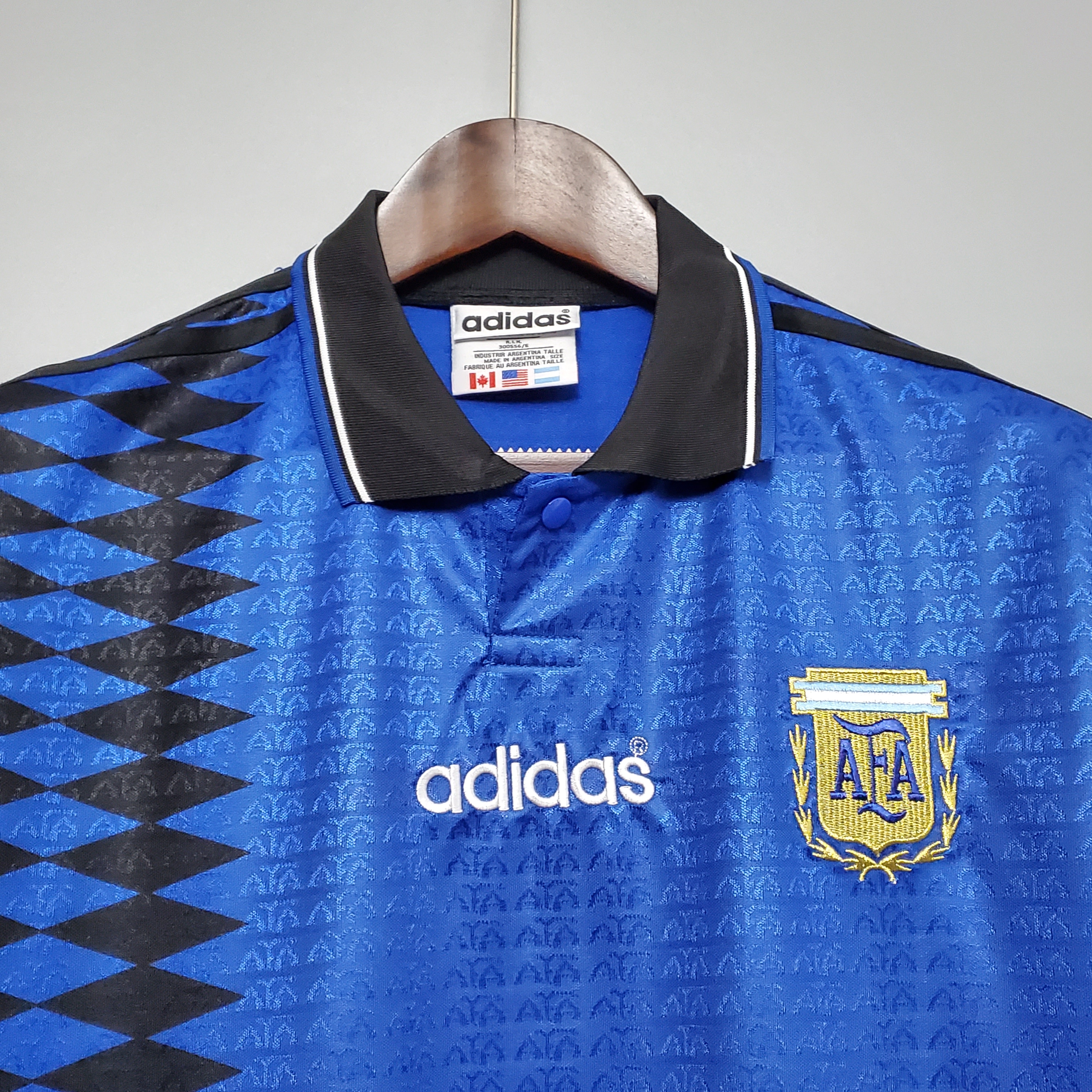 Retro Argentina 1994 Away Stadium Jersey - Unitedfutballjersey