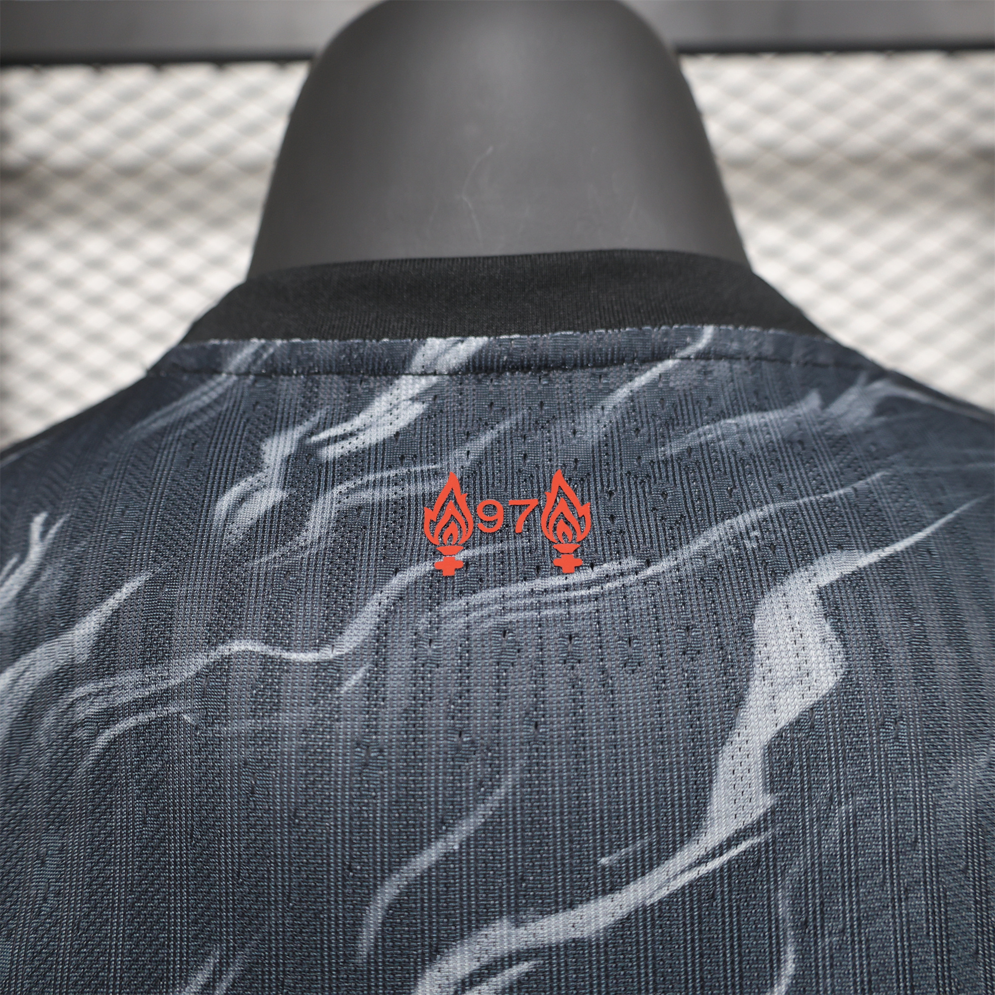 Liver.pool 24-25 Red and Black Phoenix Jersey - Player Version - Unitedfutballjersey