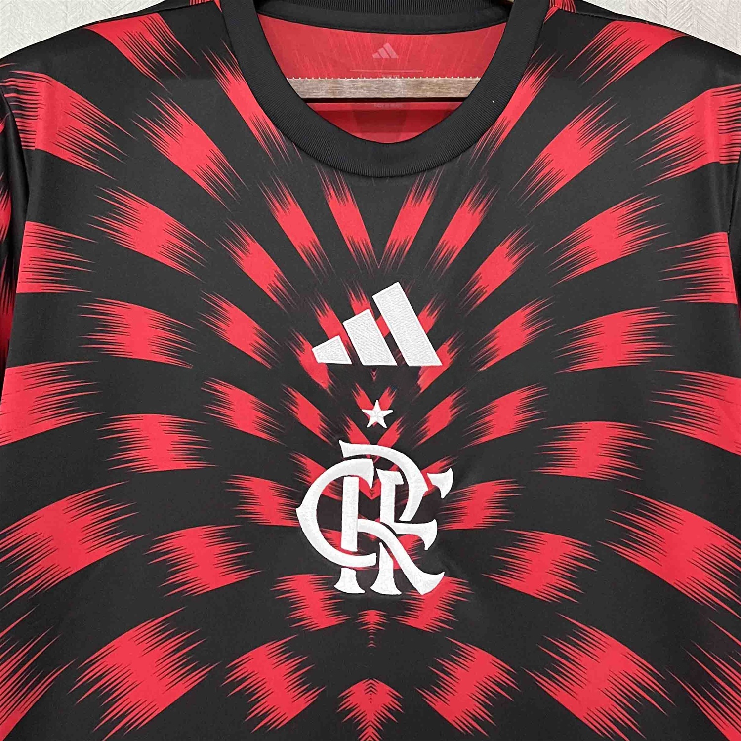 Flamengo 25-26 Pre-Match Jersey with Sponsors - Fans Version - Unitedfutballjersey